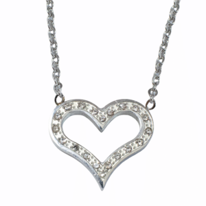 Glare Stalowy łańcuszek z zawieszką 24