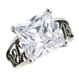 Glare Srebrny pierścień 104