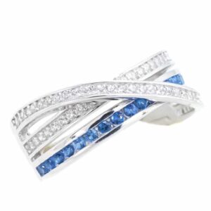 Glare Srebrny pierścień 94