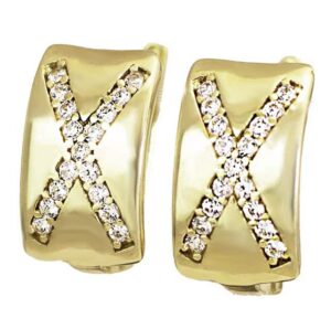 Glare Złote kolczyki 163