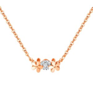 Glare Stalowy łańcuszek z zawieszką 78