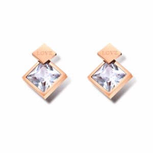 Glare Stalowe kolczyki 158