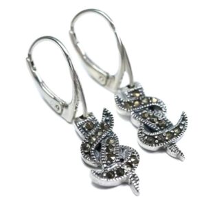 Glare Srebrne kolczyki 328