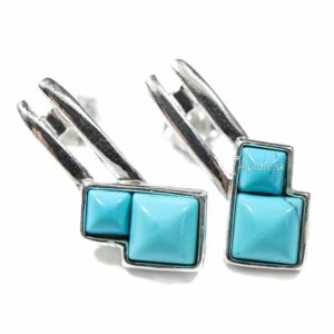 Glare Srebrne kolczyki 360