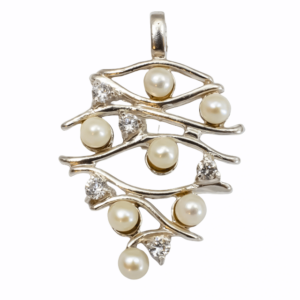 Glare Srebrny wisiorek 80S