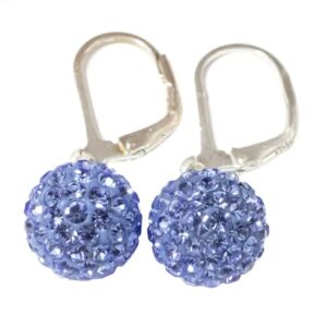 Srebrne kolczyki Glare 511