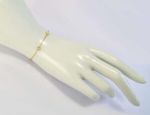 Glare złota bransoletka 48 - obrazek 2