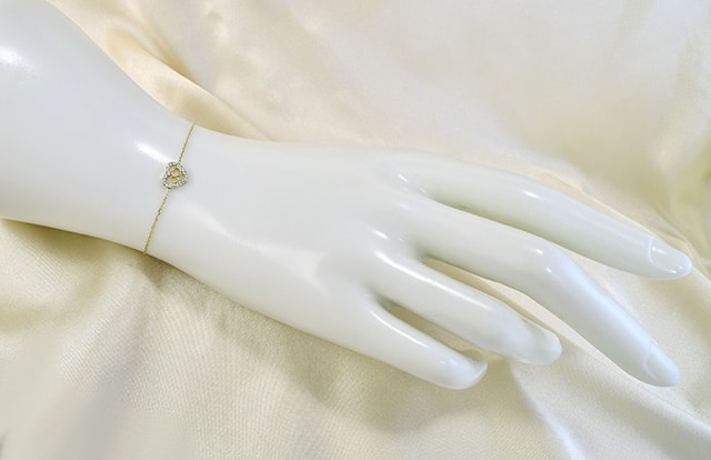 Złota bransoletka 14K Glare 445 - obrazek 6