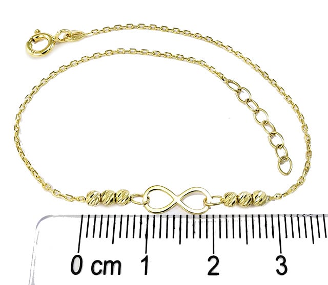 Złota bransoletka Glare 451 - obrazek 3