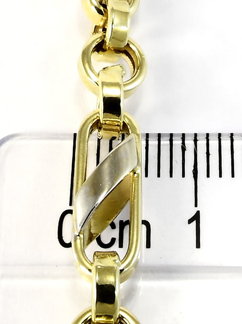 Złota bransoletka 14K Glare 501 - obrazek 4