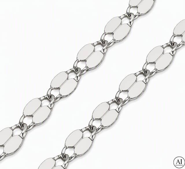 Złoty łańcuszek 14K Glare 746
