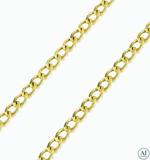 Złoty łańcuszek 14K Glare 824