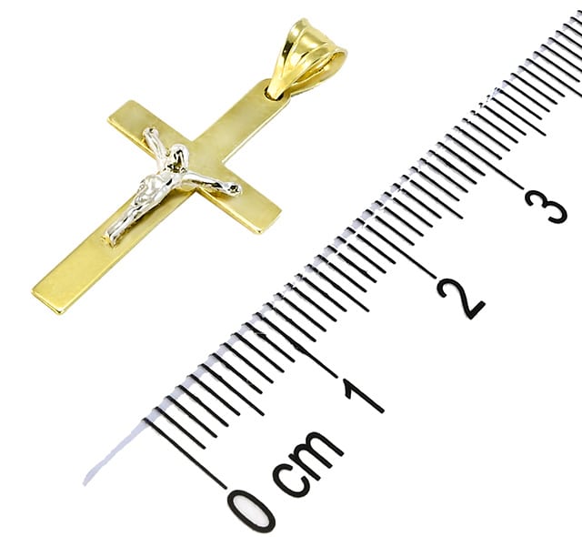 Złoty wisiorek 14k Glare 736 - obrazek 5