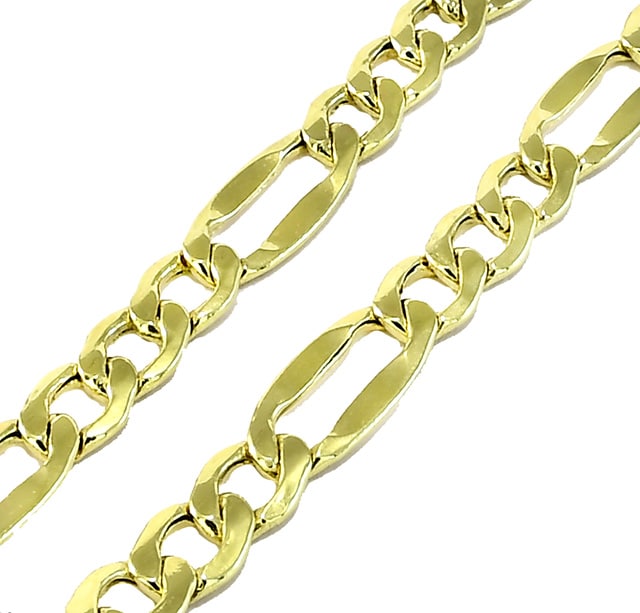 Złoty łańcuszek 14K Glare 873